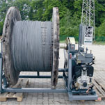 ZECK捲筒式液壓放線架TB16-5000